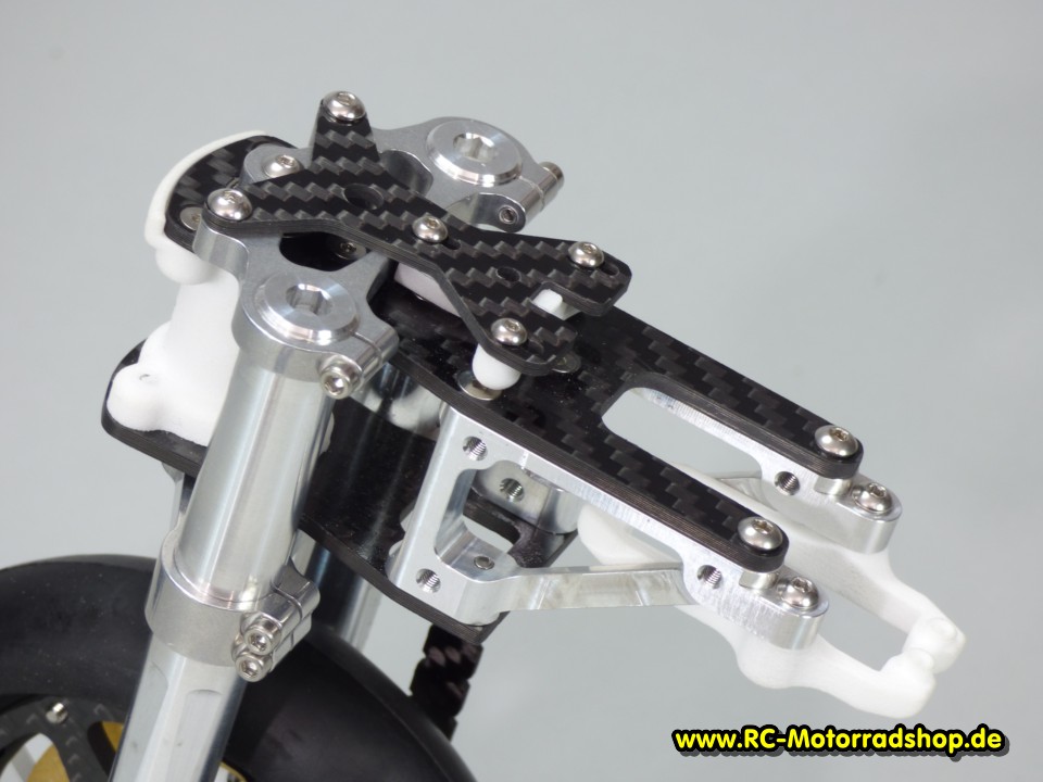 54022430: Verbinder Halteplatte/Chassis (1) JABBER One links/rechts, Aluminium 54022430